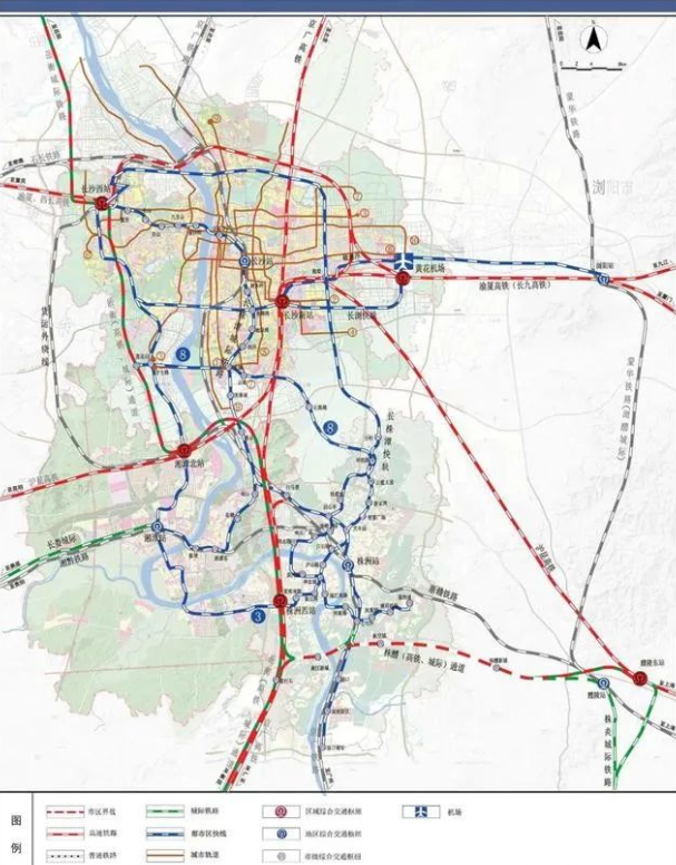 注意长株潭轨道交通西环线将经过湘潭市区直达易俗河