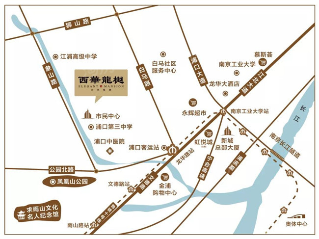 北京城建西华龙樾位置图