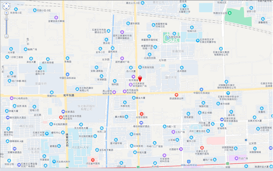 东胜华彩城位置图