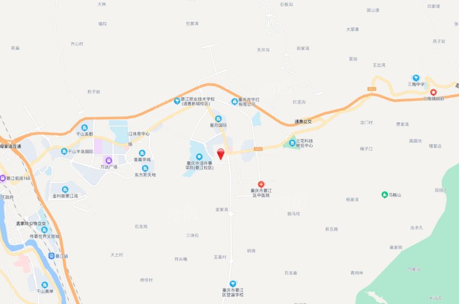 中国铁建·登科府位置图