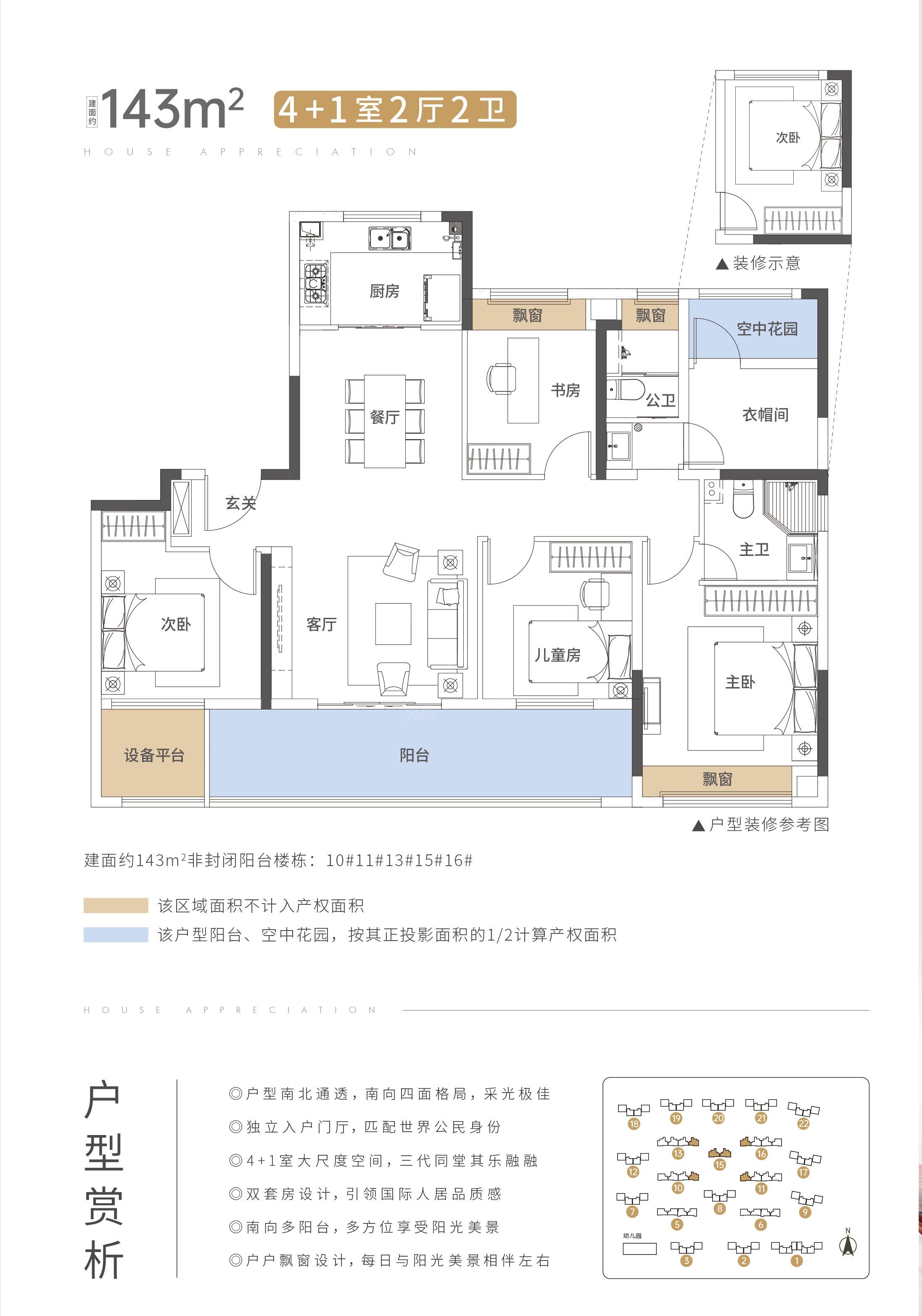 华远金科空港国际城5室2厅2卫