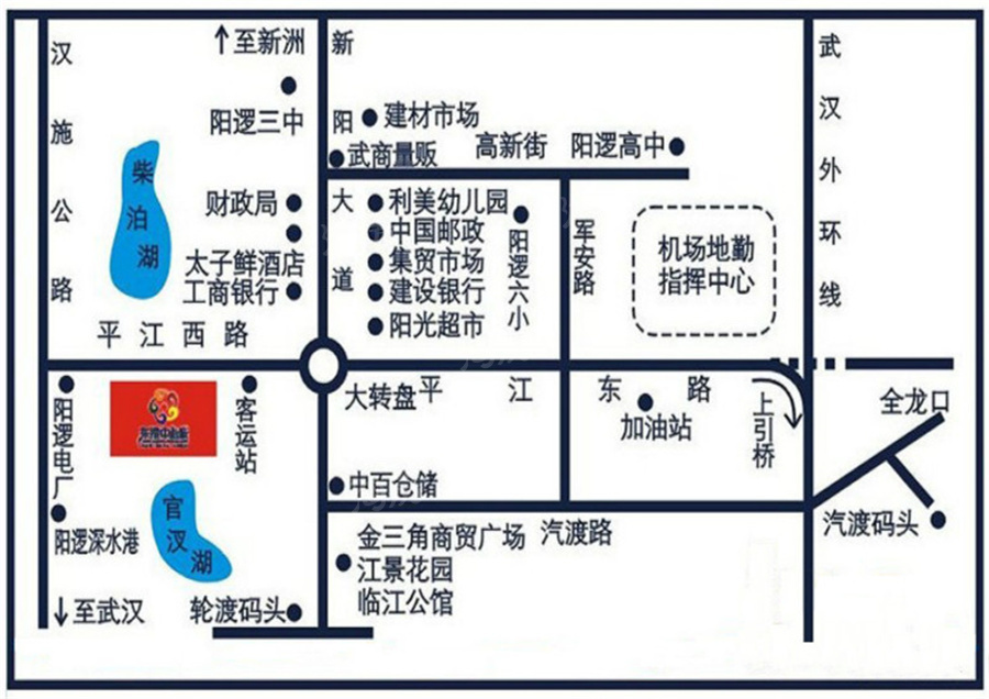 滨江学府位置图