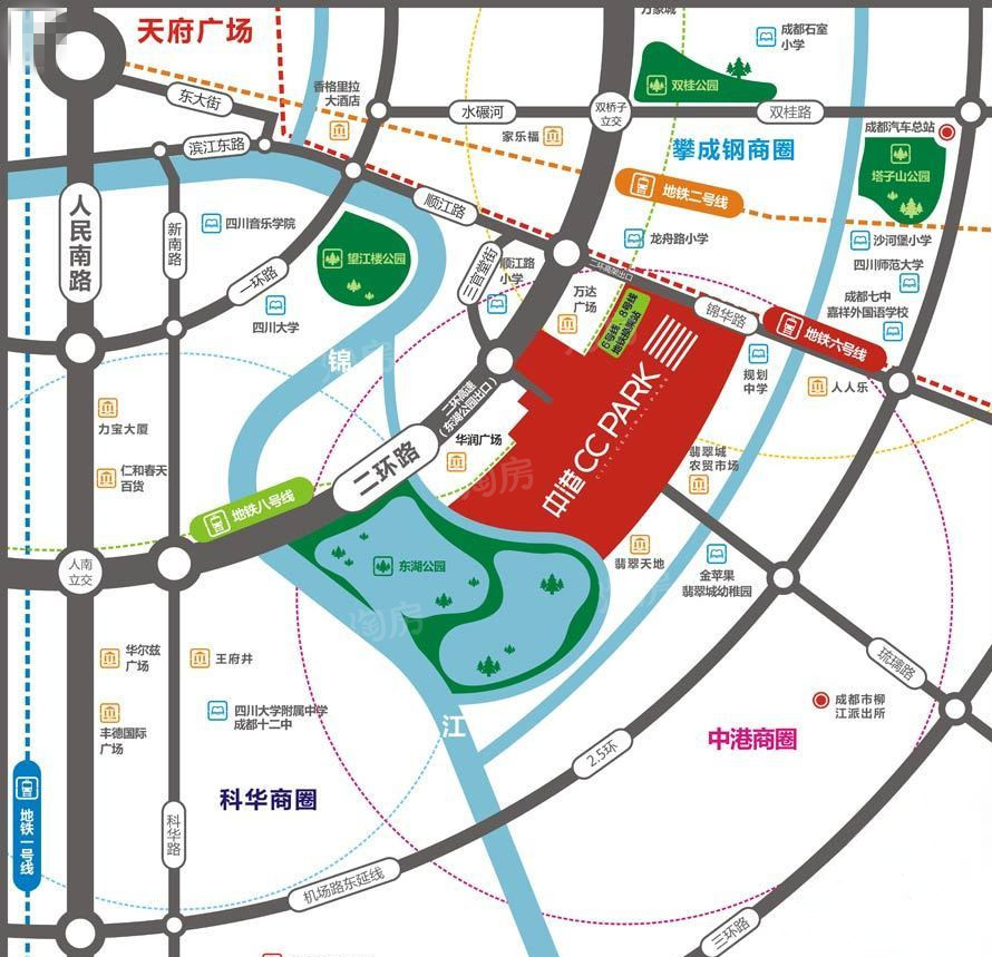 中港CCPARK（公寓）位置图