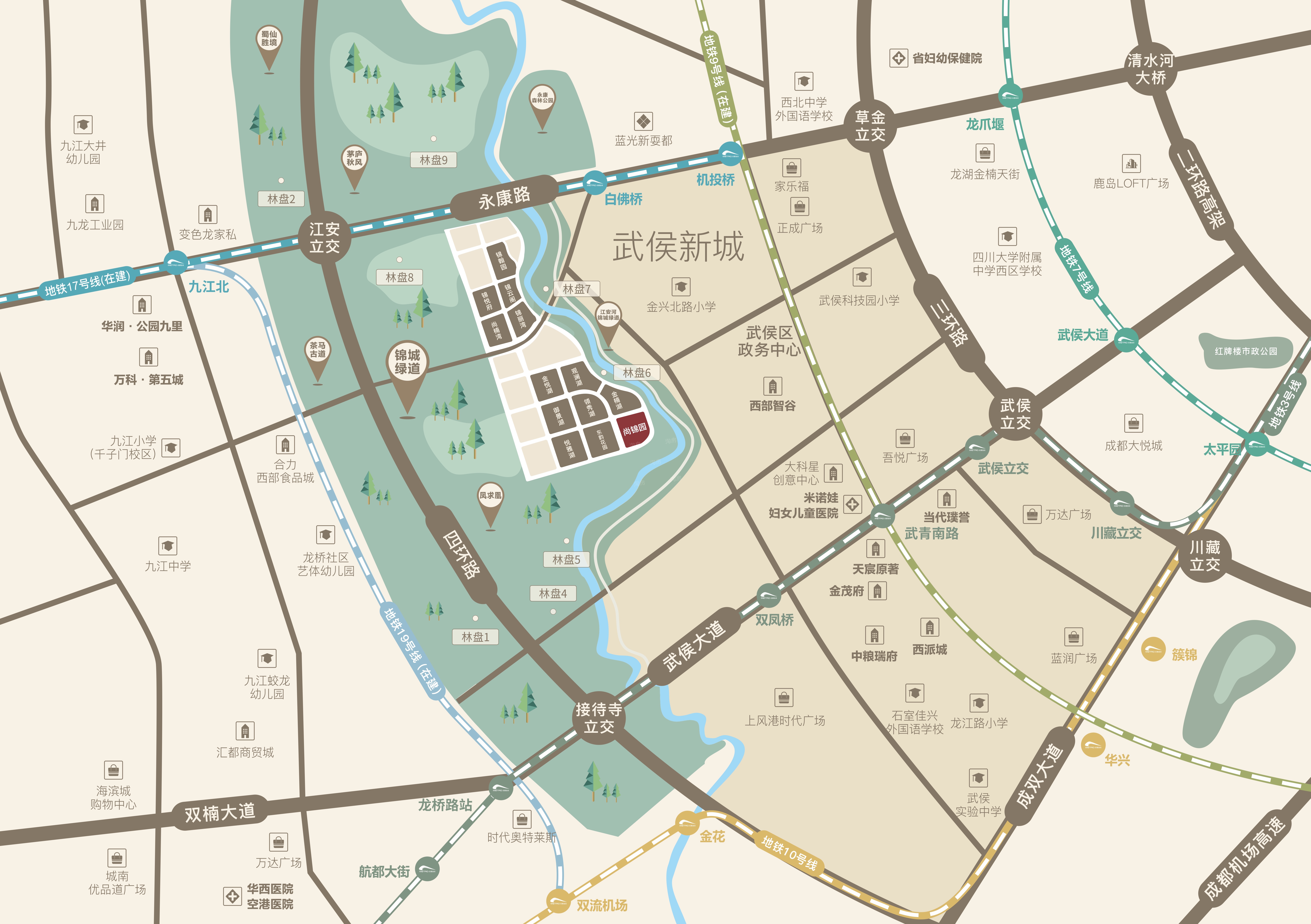 尚锦园位置图