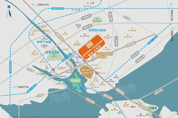 联发臻荣府位置图