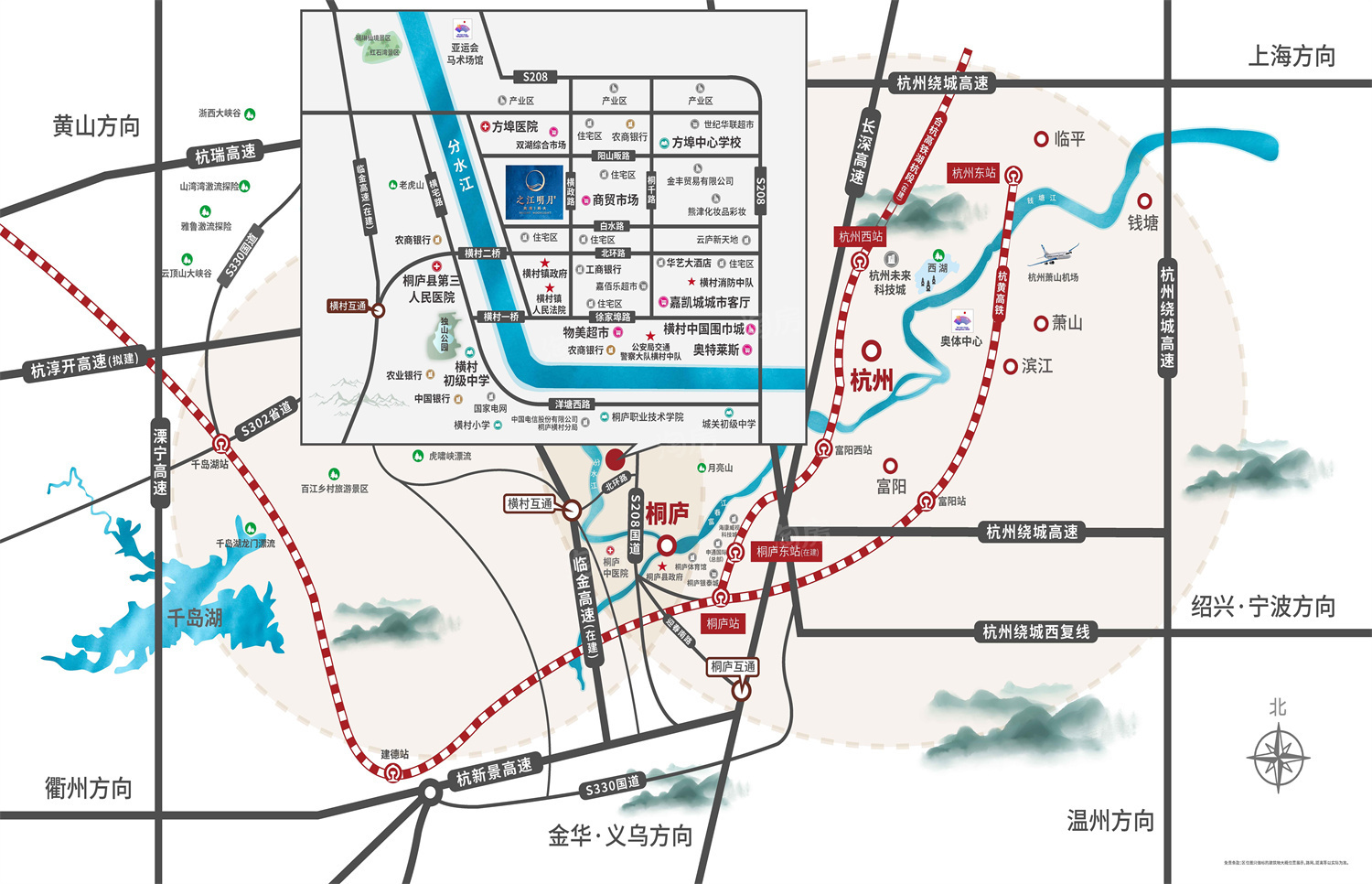 之江明月府配套好吗？之江明月府在哪个区？