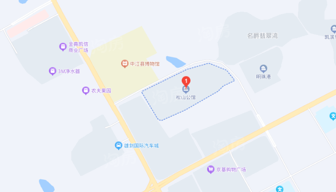 松山公馆二期暂无数据房源均价6200元/㎡