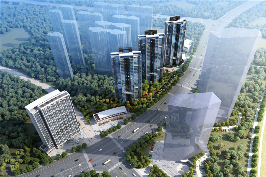 中国铁建京师璟台效果图