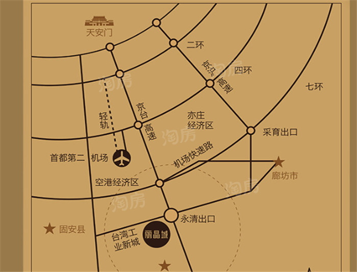 丽晶城三期位置图
