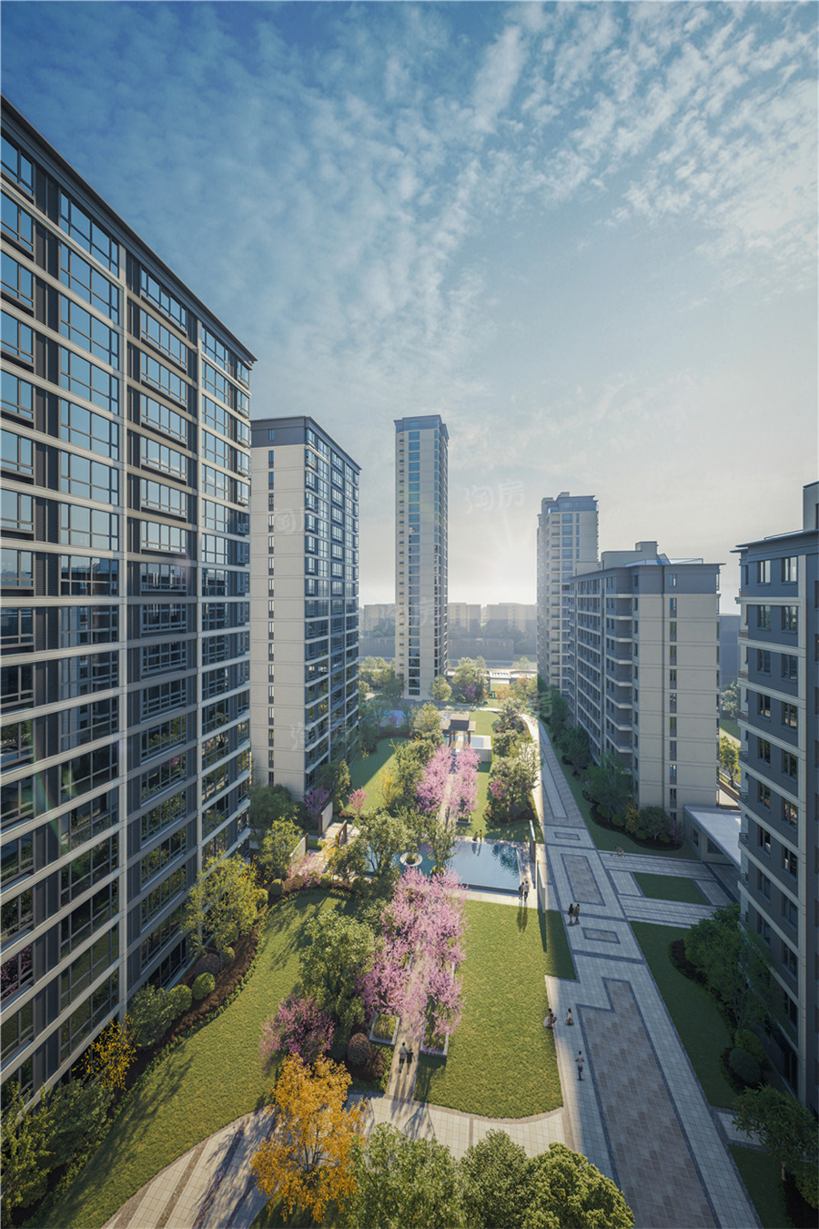 台州红盘铂樾之光正在销售，目前均价12000元/㎡！