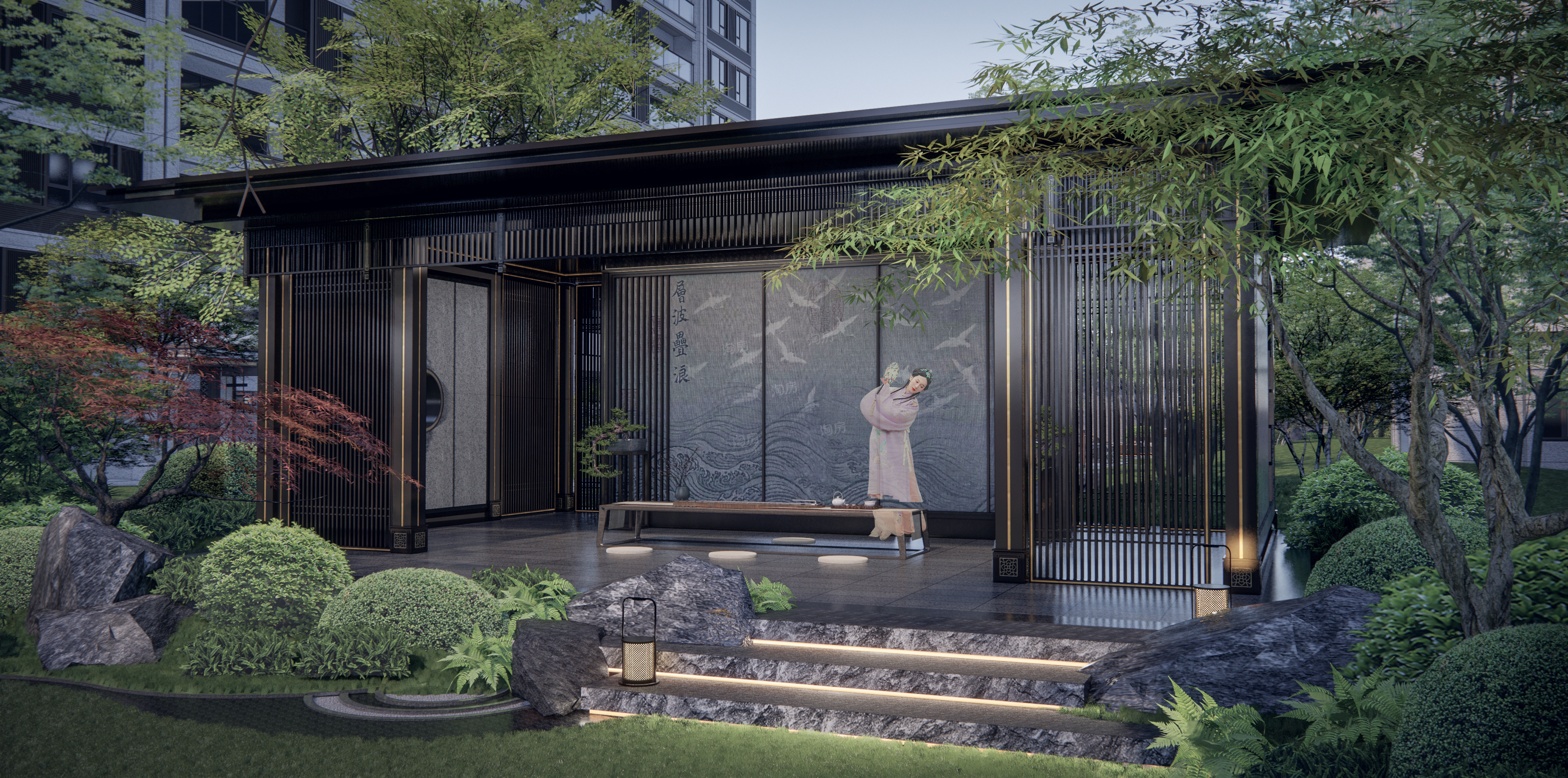 建发美的君兰和鸣效果图