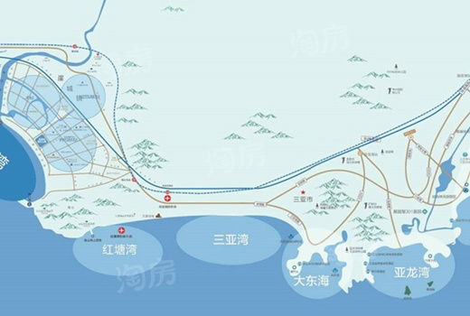 三亚濮海位置图