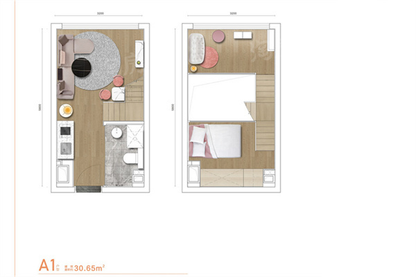 力高凤凰新天1室2厅1卫
