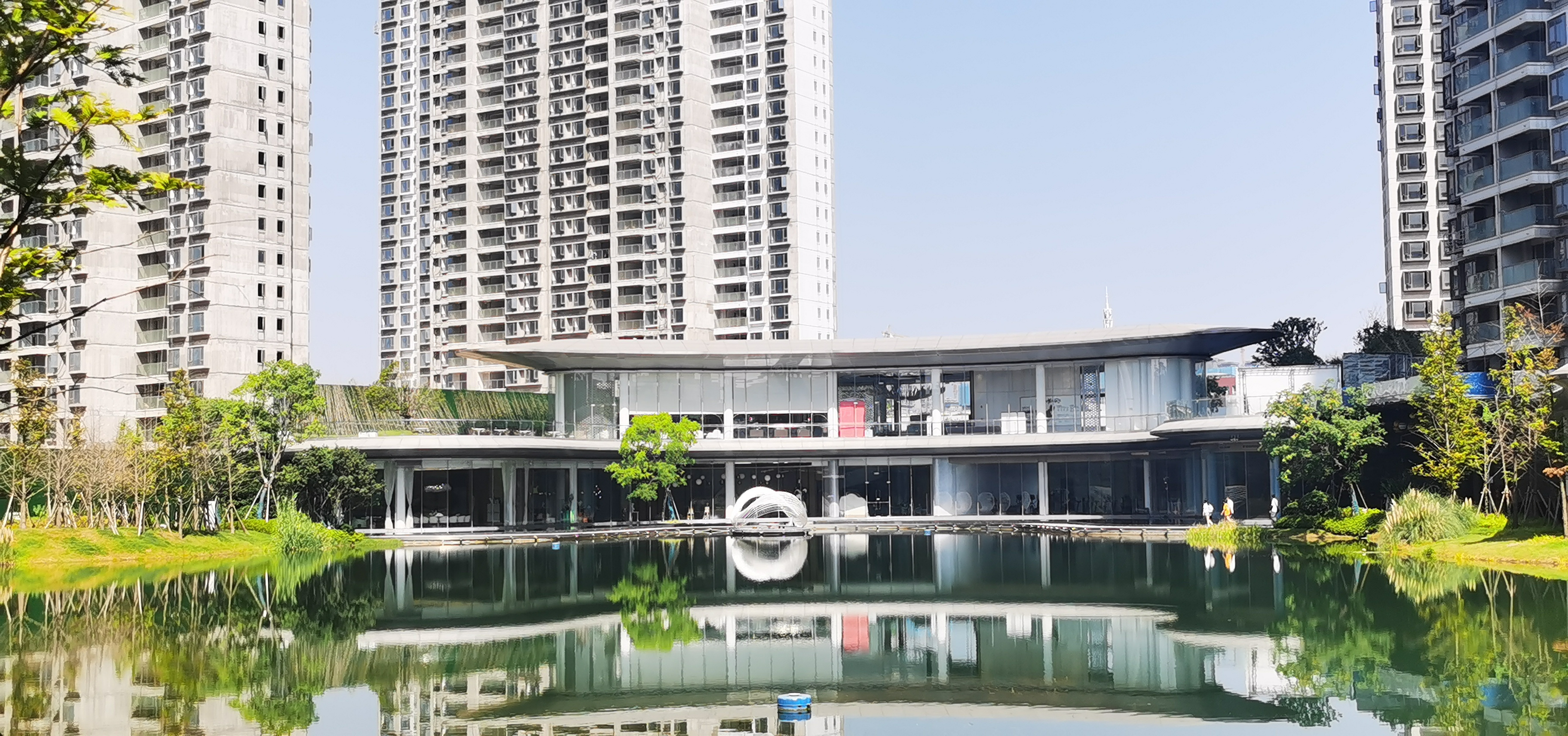 阳光城溪山悦实景图