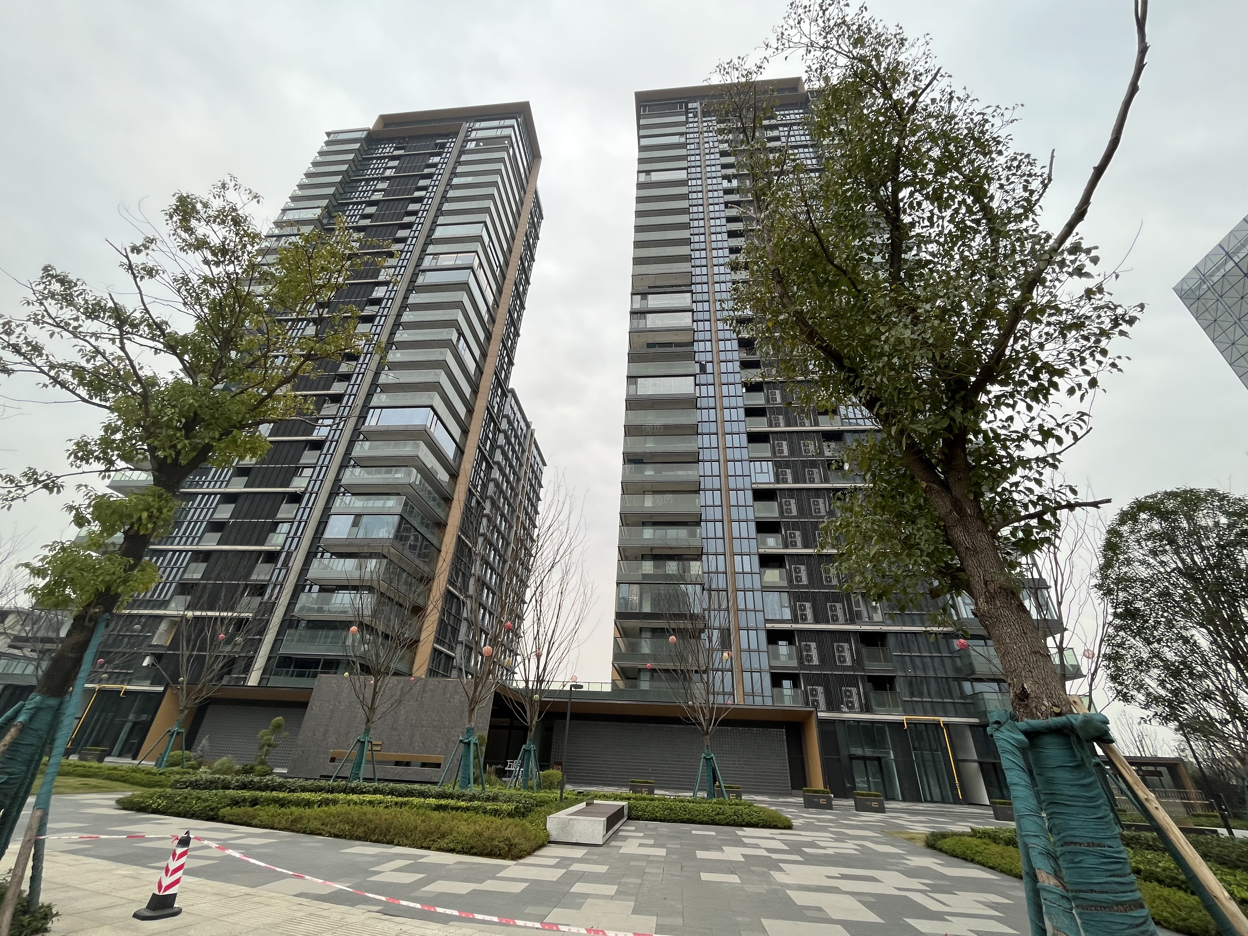 万科紫台实景图