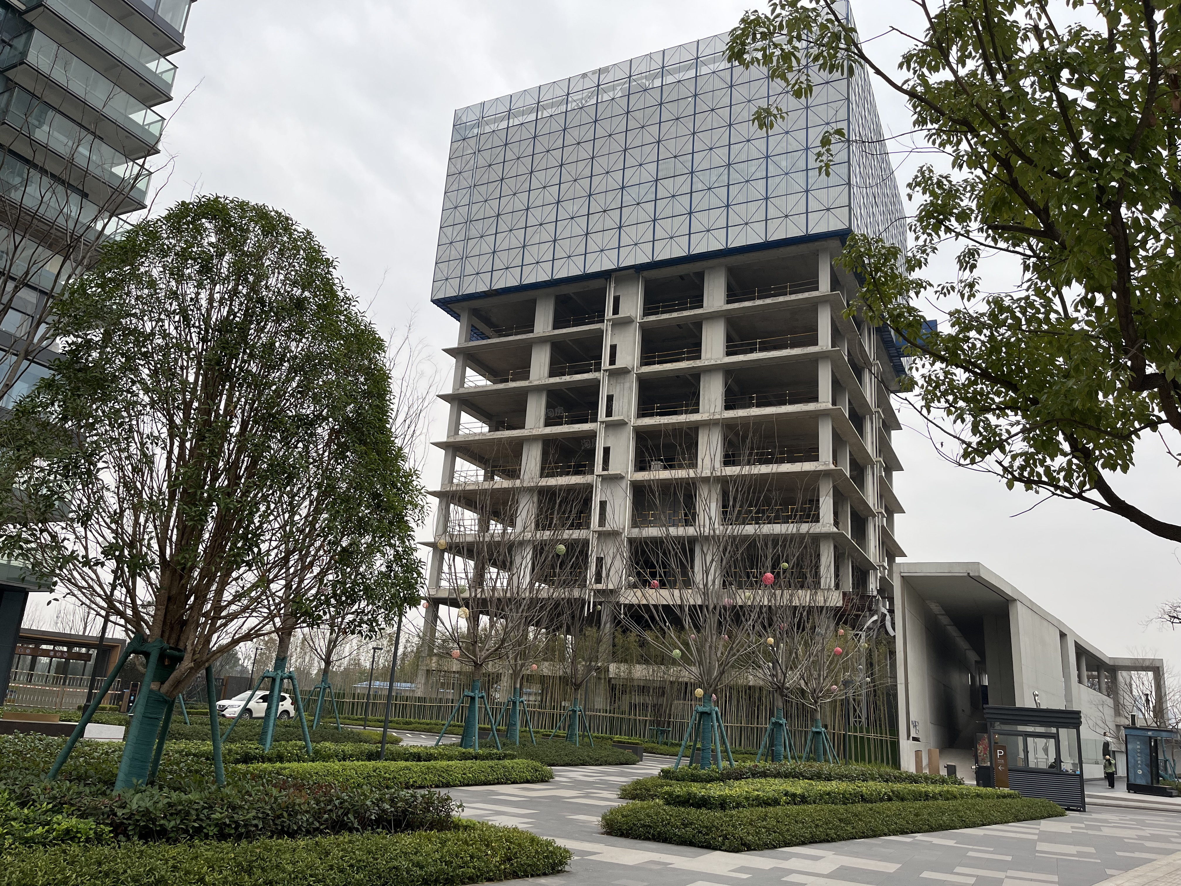 万科紫台实景图