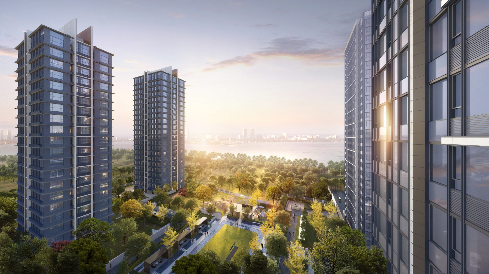 万科紫台效果图