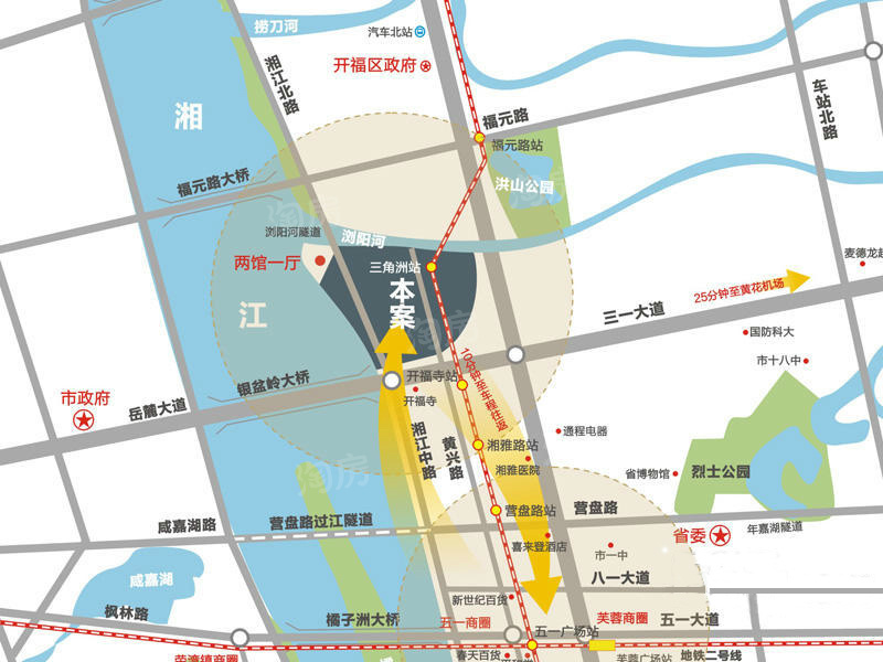 北辰三角洲价格如何?-长沙淘房网