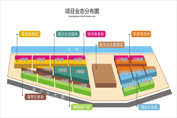 金海苴却印象滨河坊效果图