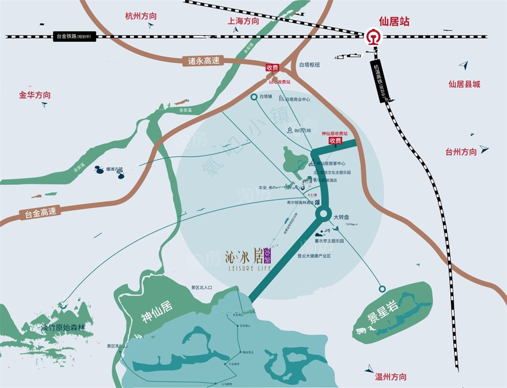亚繁悦城·沁水居位置图