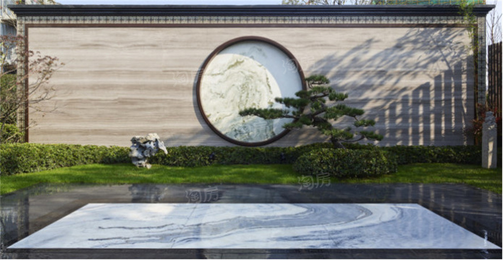 富春望实景图