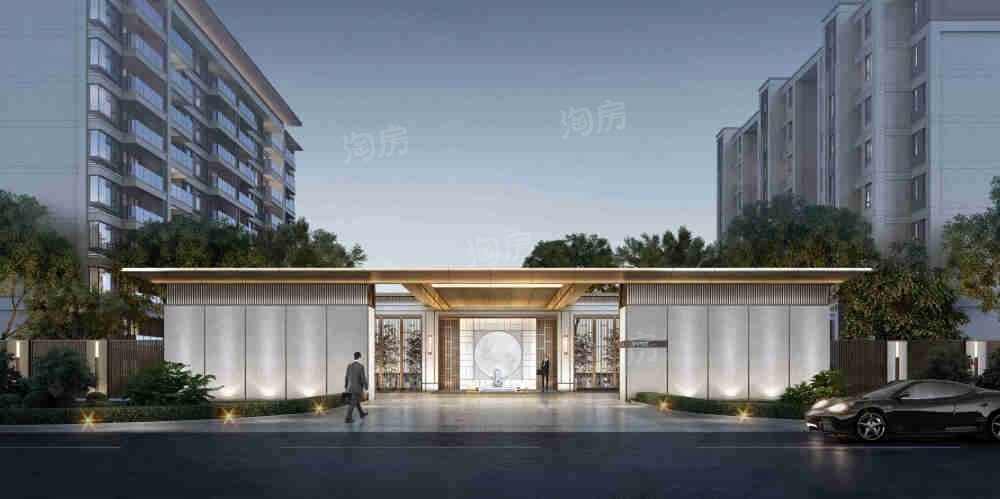 金地湖城风华效果图