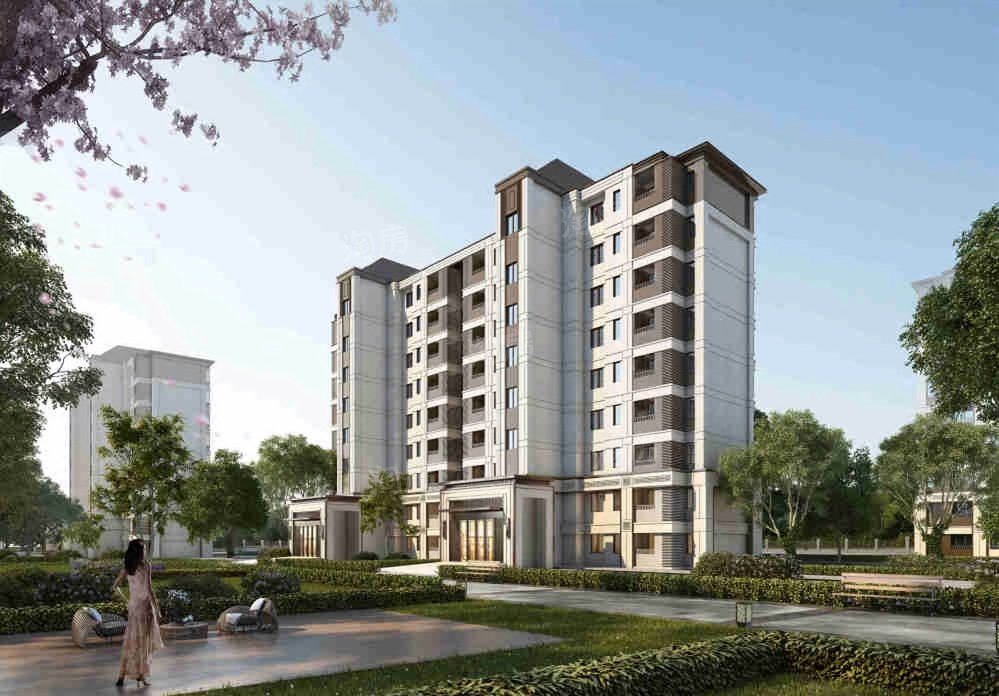 金地湖城风华效果图