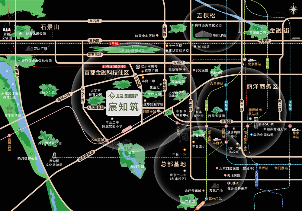 北京当红楼盘 |北京城建宸知筑周边环境怎么样？这些信息看过就知道！