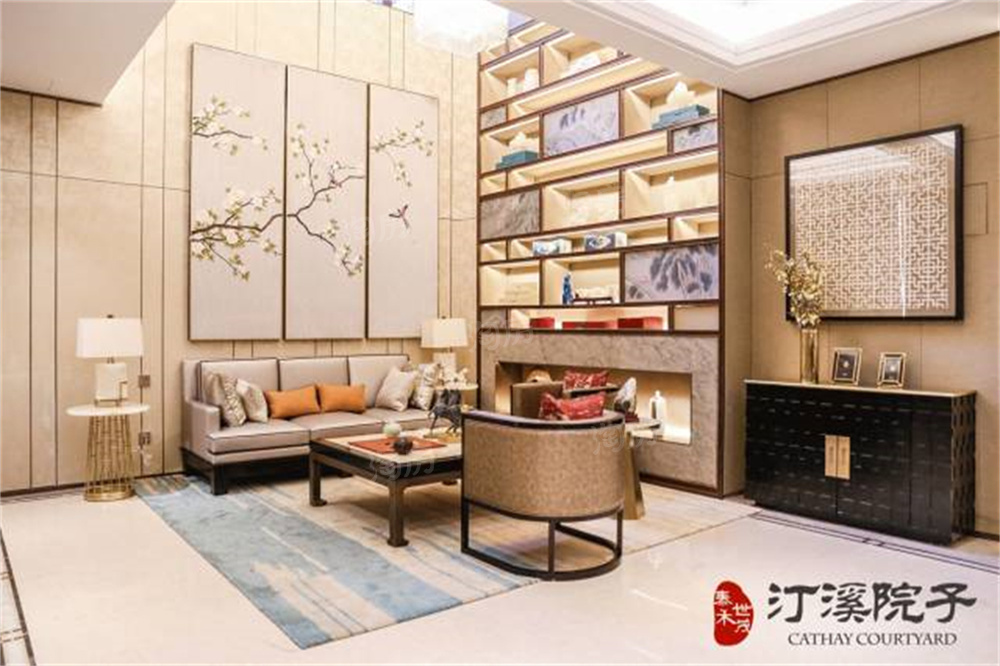 泰禾世茂汀溪院子样板间