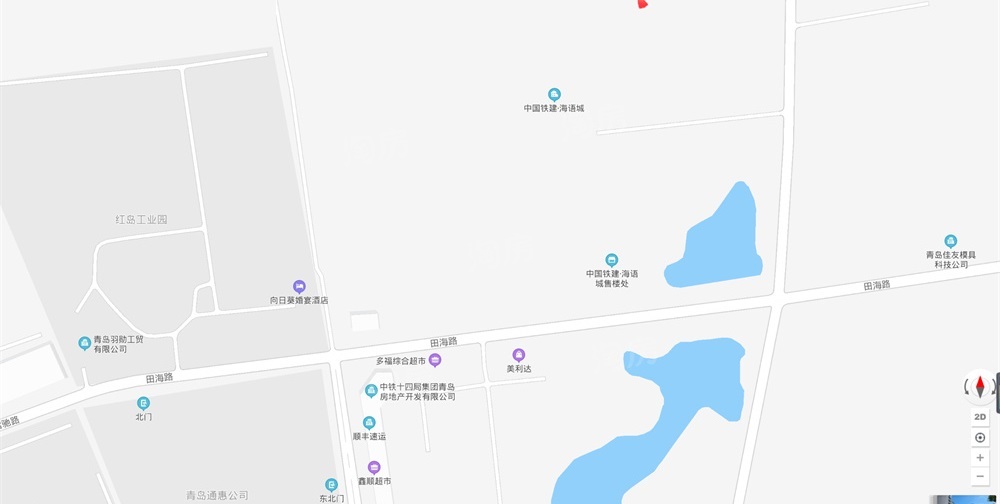 中国铁建·海语城位置图