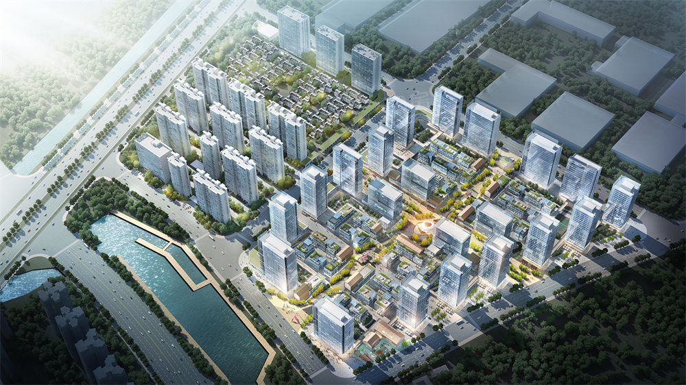珠江未来城效果图