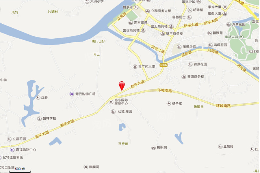 嘉旺城位置图