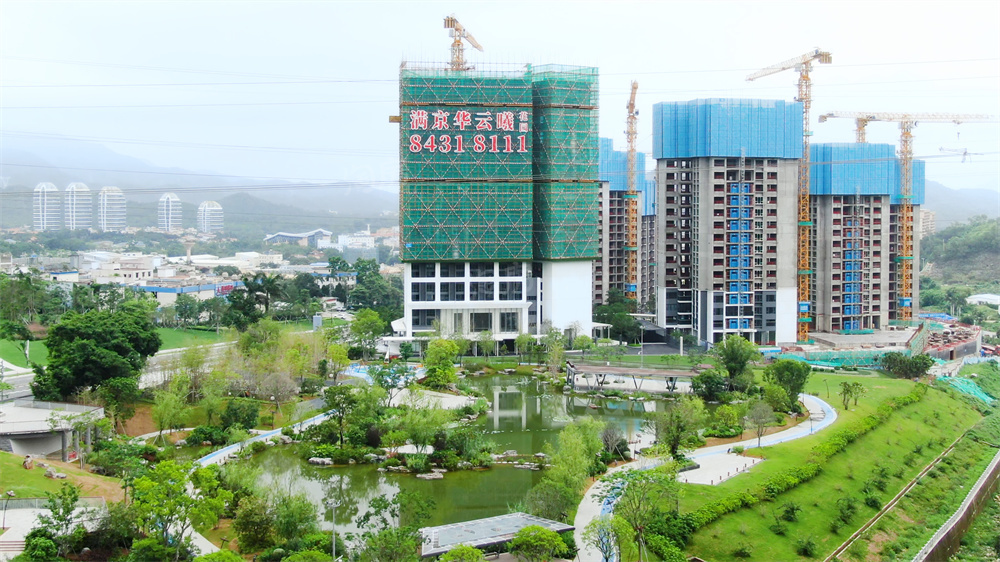 满京华云曦花园实景图