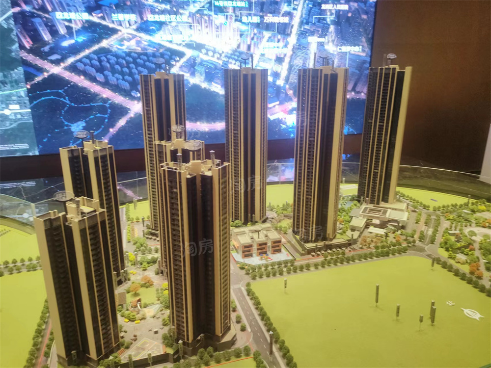 万科金域学府实景图