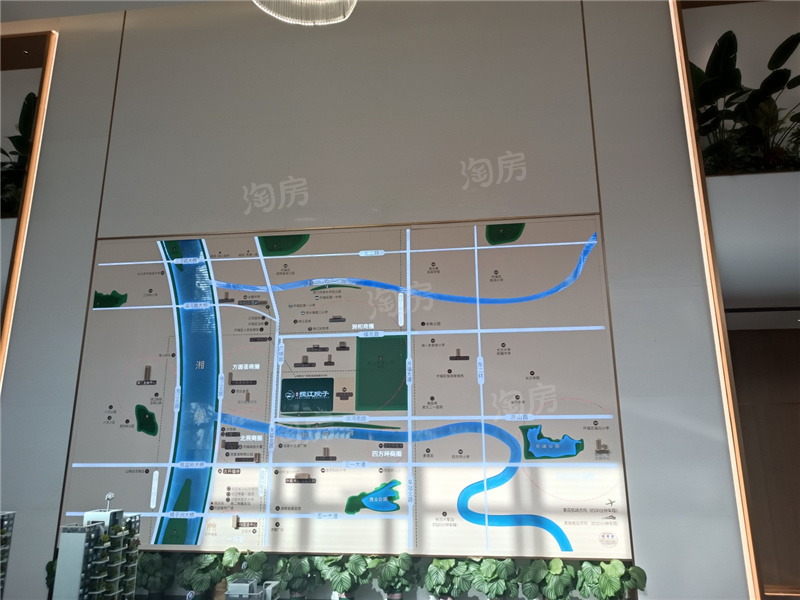 城投揽江院子位置图