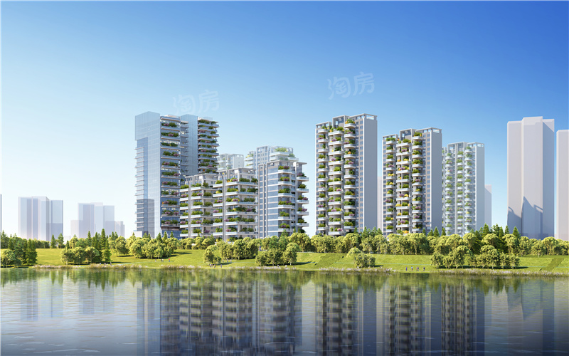 城投揽江院子效果图