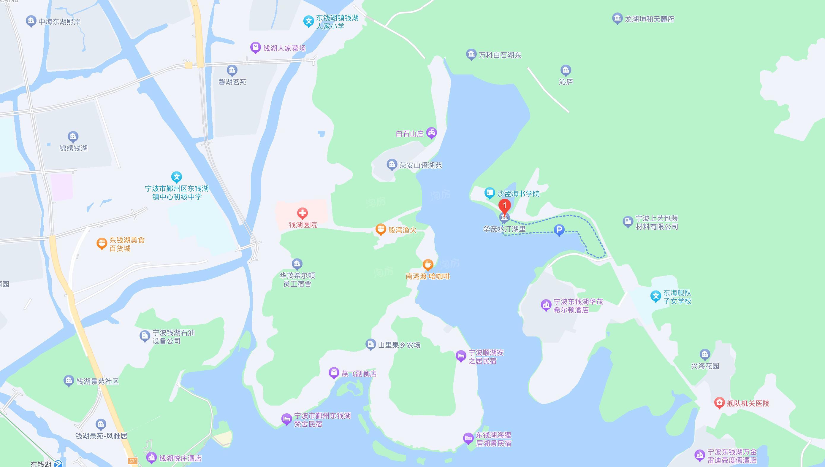 华茂水汀湖里地图位置