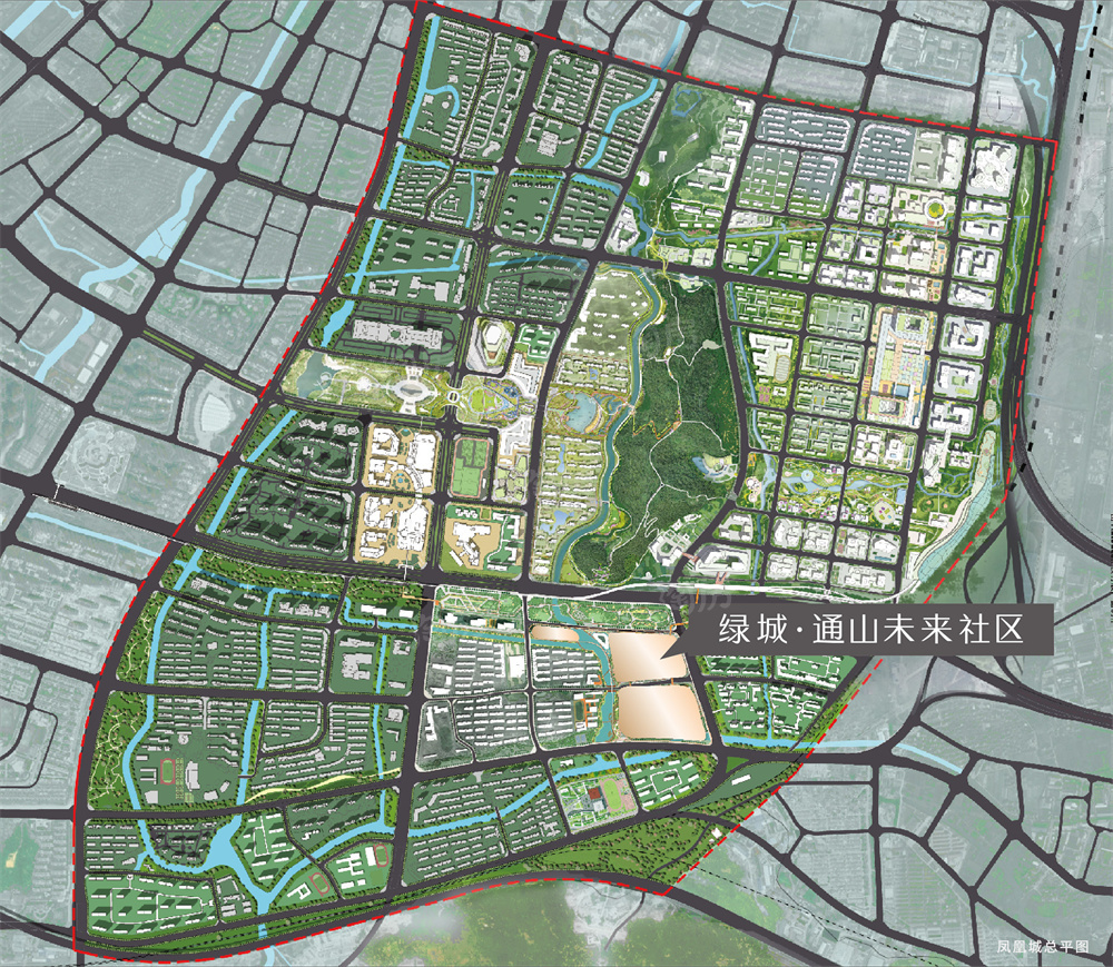 绿城·通山未来社区位置图