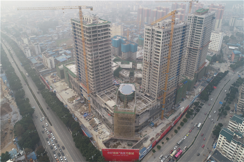 桂林置地金融大厦实景图