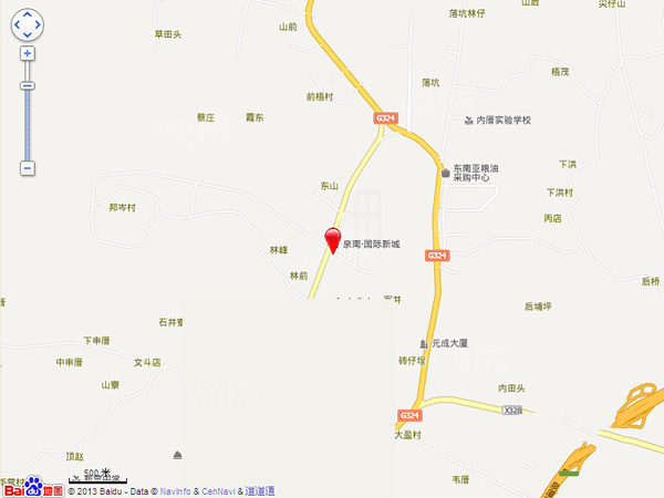 泉南国际新城位置图