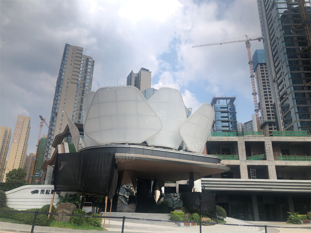 绿城凤起麓鸣实景图
