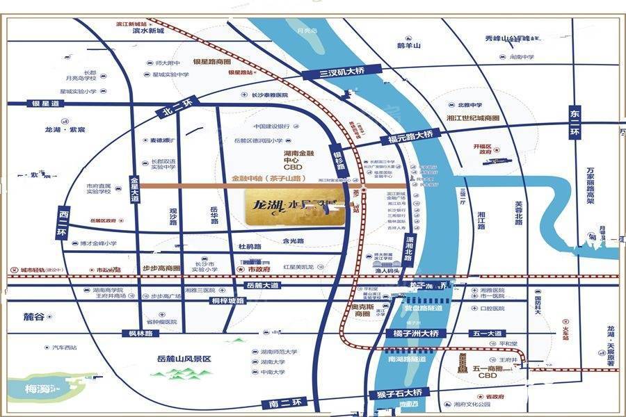 博大中央广场位置图