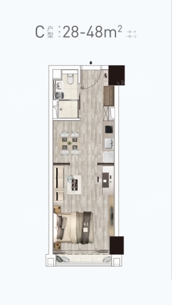 C户型