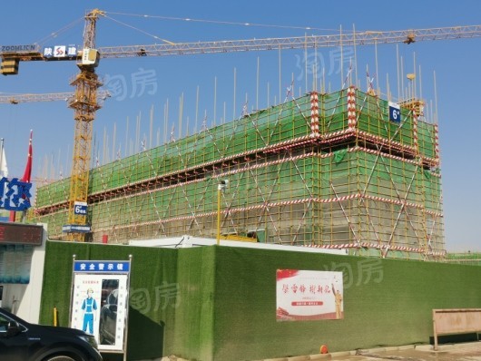 潍坊商谷项目1期在建楼栋