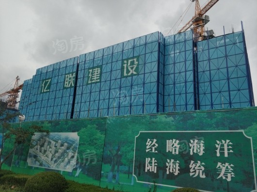 龙湖亿联·春江天玺项目在建工地