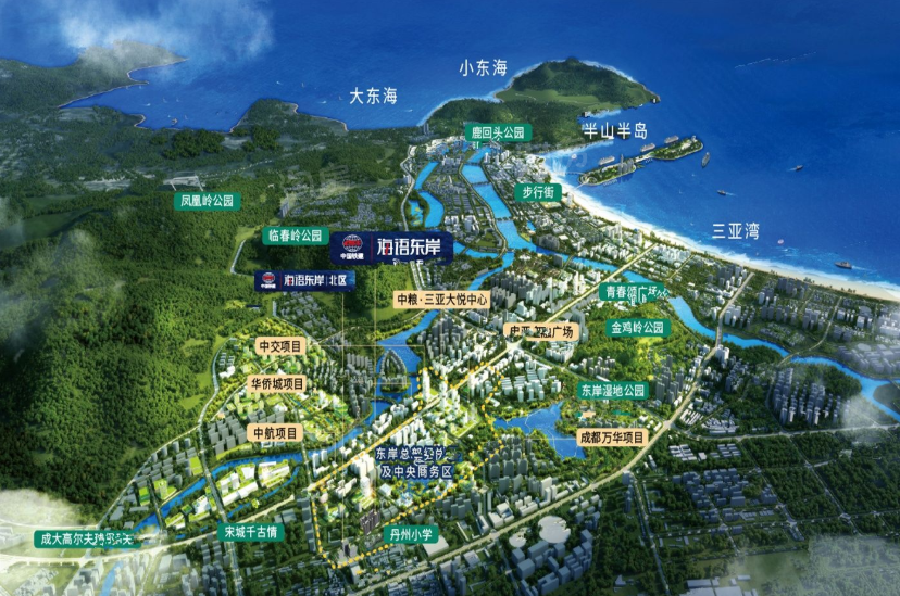 中国铁建海语东岸位置图