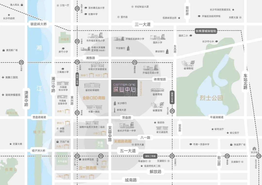 深业中心位置图