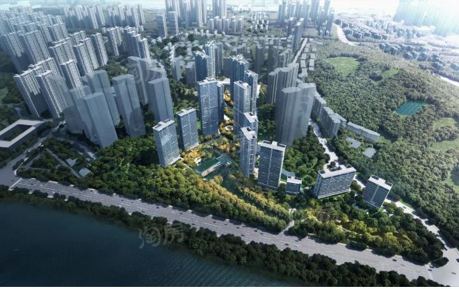中海阅湘台效果图