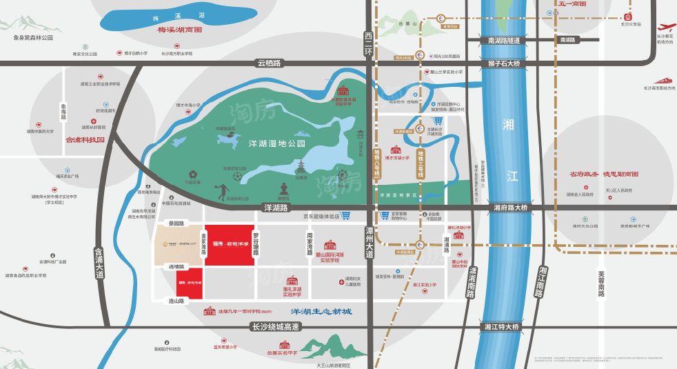 区位图