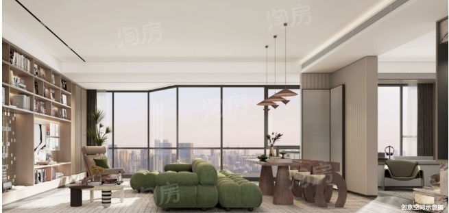 洋湖天序效果图
